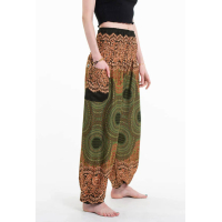 Harembroek Medium Mandala groen